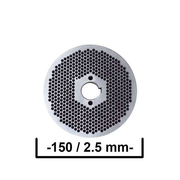 Mátrix a KL-150 takarmány granulálóhoz, Ø 2,5 mm-es furatokkal